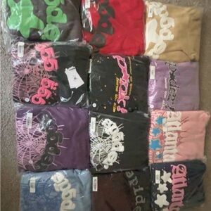 Spider graphic hoodies